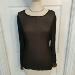 Focus 2000 Long Sleeve Sheer Top